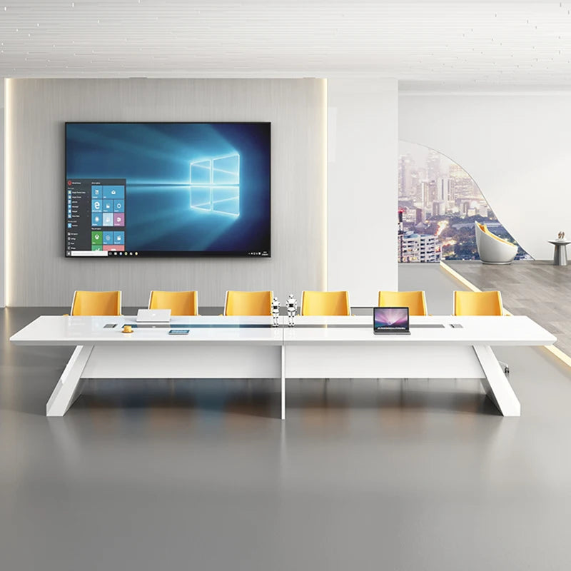 wooden study executive conference desk