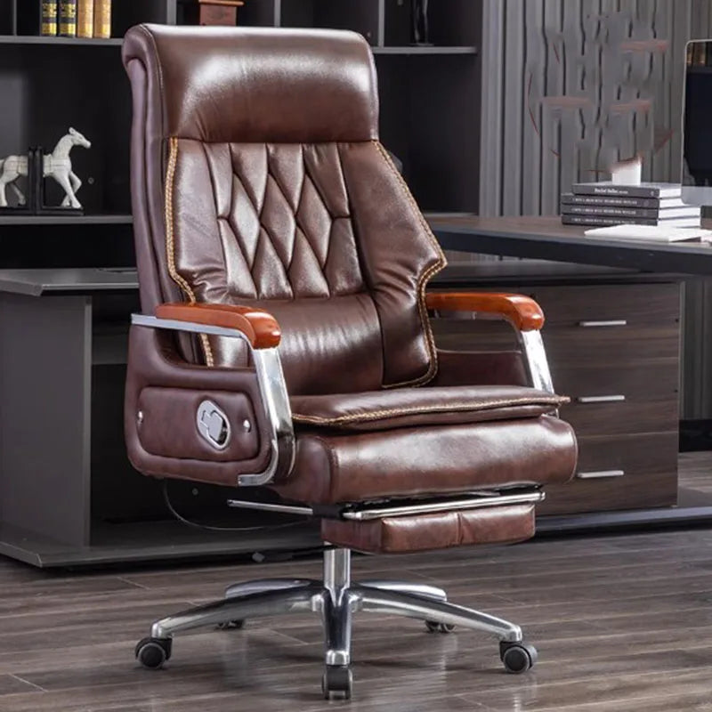 Comfy Rotating Massage Office Chair