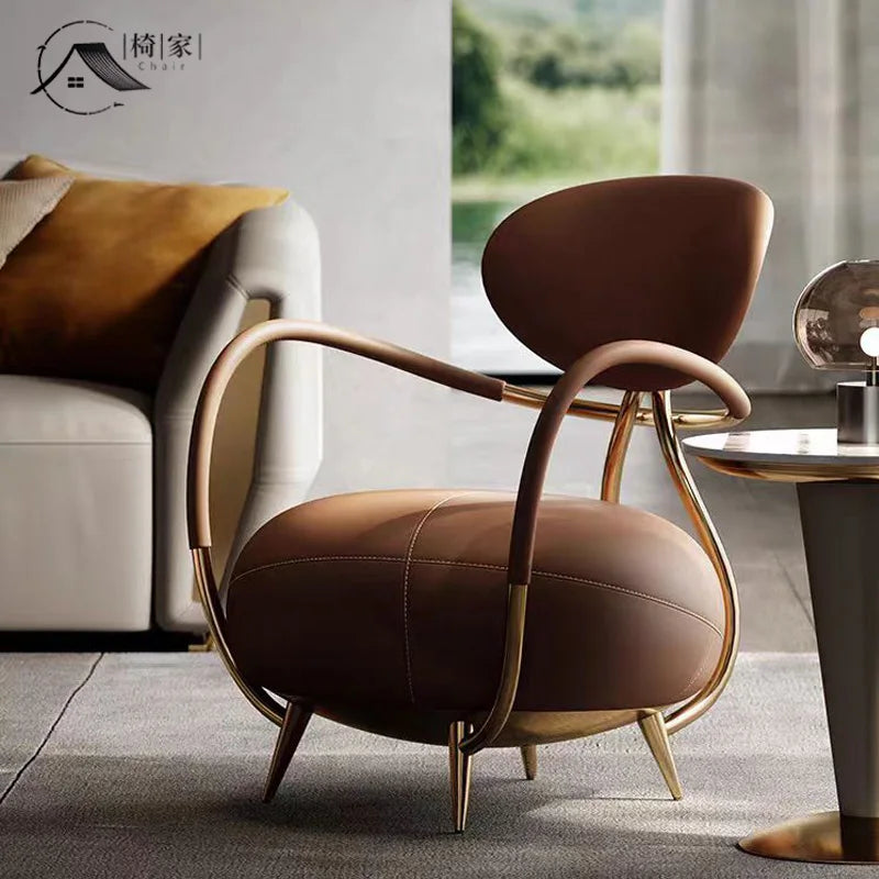 Make Up Single Luxury Interior Furniture Beach Replica Design Modern Comfortable Throne Muebles Para El Hogar Ground Gaming WJX