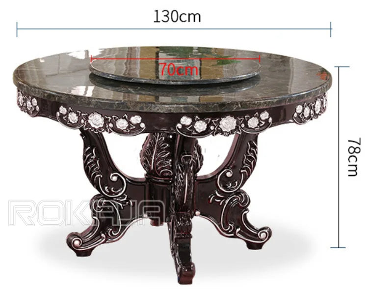 Romantic Classic Royal Design Dining Set