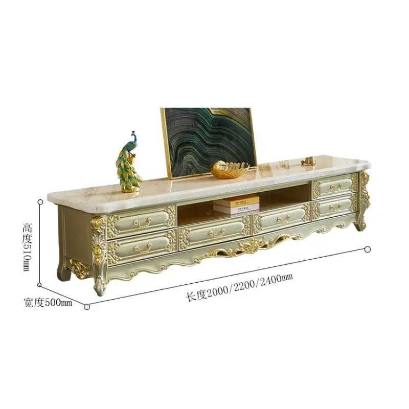 Luxury TV Stand – Simple Farmhouse Design for Living Room Furniture with Fireplace