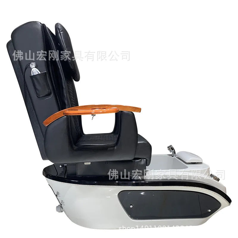 Nail Art Sofa Electric Foot Bath Massage Chair Hand And Foot Care Multifunctional Foot Wash Chair Special Eyelash Salon Lash Bed