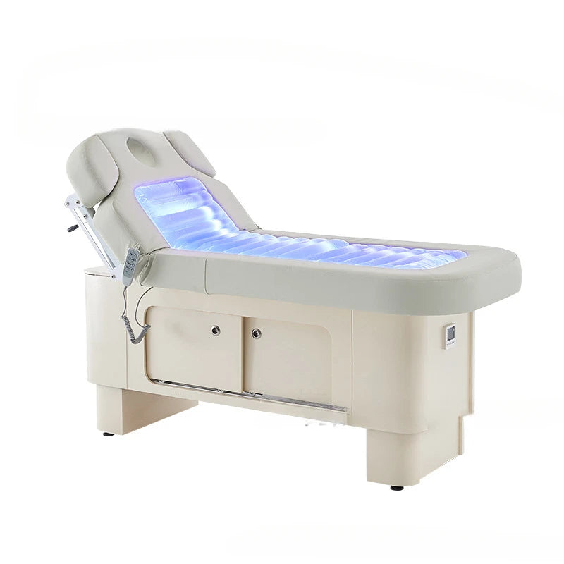 Aesthetic Portable Stretcher – Salon Bed for Eyelash Extensions, Hair, Tattoo Chair, Electric Massage & Foot Massager
