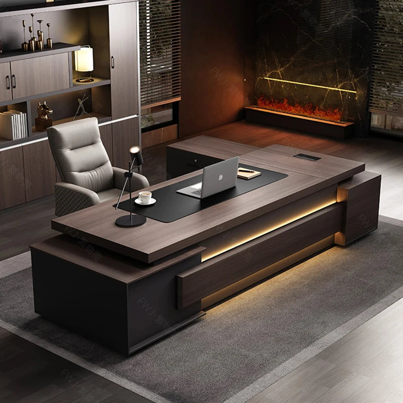 Corner Folding Executive Office Desk