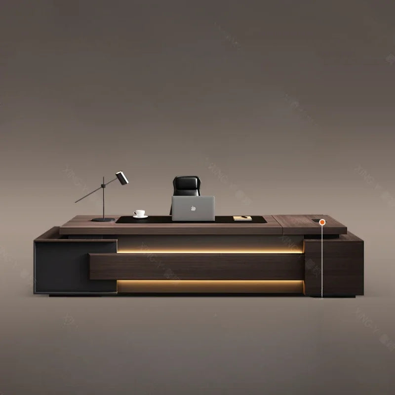 Cute L-Shaped Executive Desk