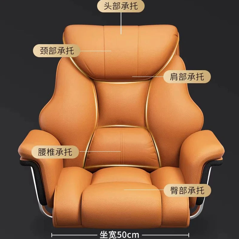 Ergonomic boss chair for home or office