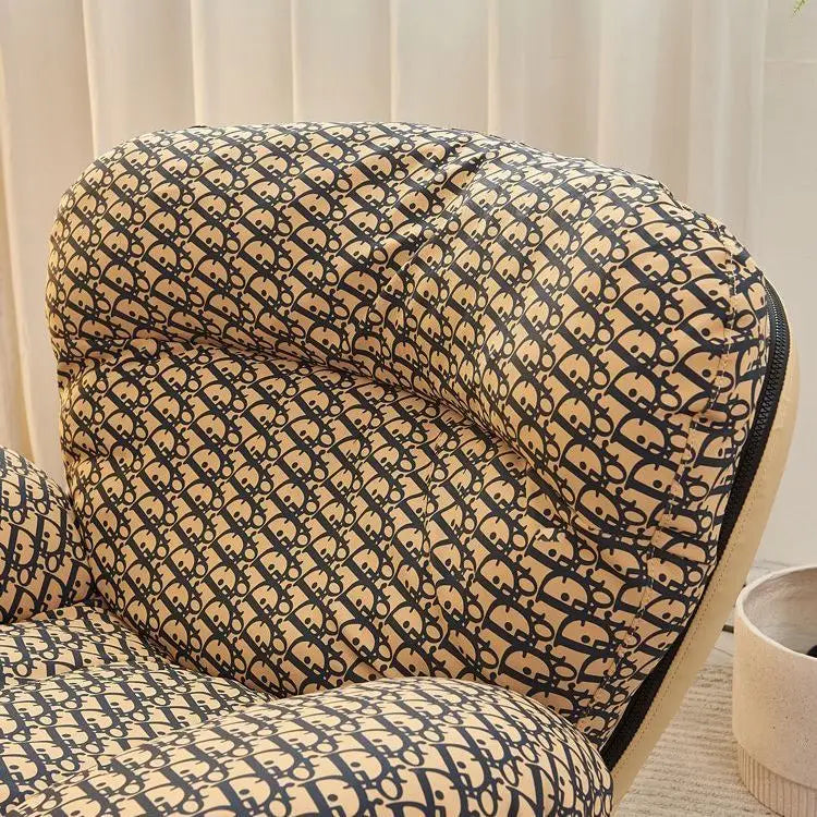 Lazy Leisure Lounge Chair – Light Luxury Snail Rocking Chair