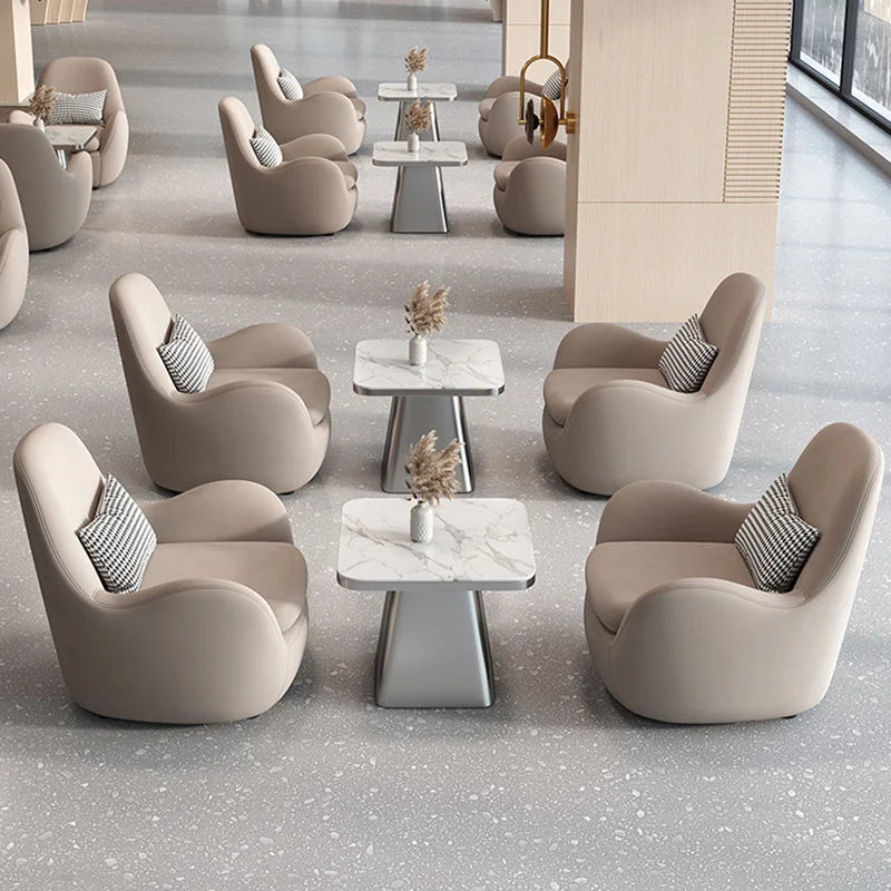 Luxury Marble Dining & Conference Table Set