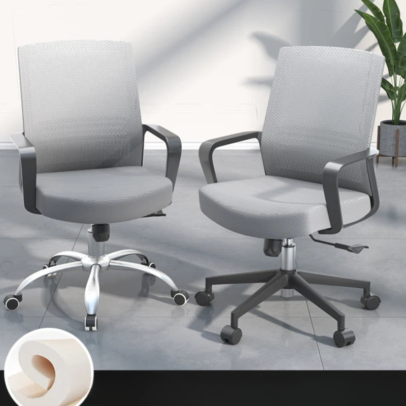 Wheels Ergonomic Design Office Chair Back Rest Adjustable Modern Office Chair Fancy Meditation Cadeira De Escritorio Furniture
