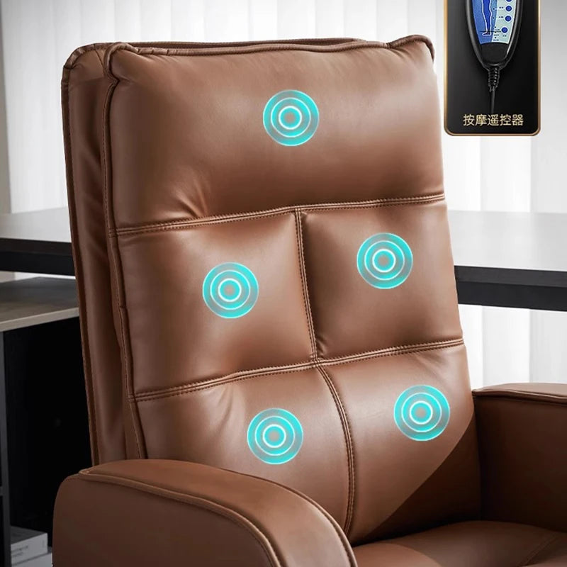 Genuine Leather Relax Chair Luxury Sofa Gaming Pc Gamer Game Chair Special Armchair Living Room Cadeira Escritoiro Furniture AA