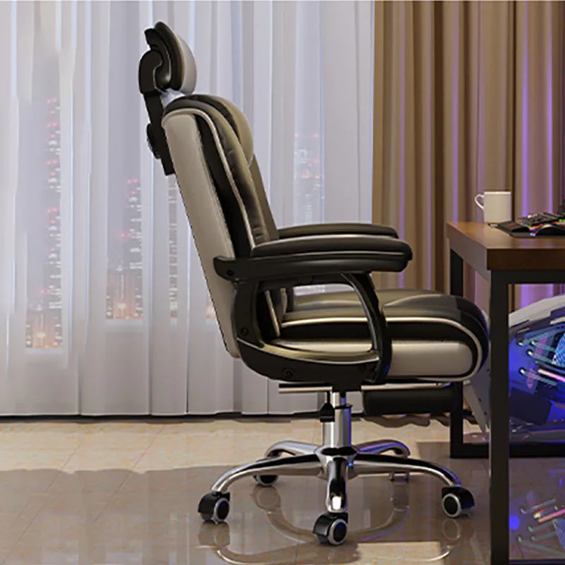 Executive Ergonomic Nordic Office Chair Floor Bedroom Library Wheels Armchairs Home Modern Cadeira Presidente Office Furnitures