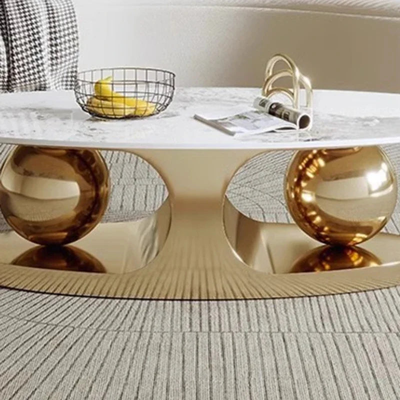 Room Center Table Hall Coffee Living Sofa Dining Set Furniture Luxury Coffe Mesa Salon