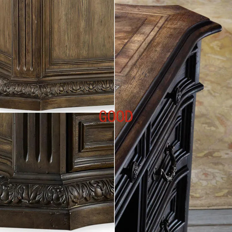 All Solid Wood Nordic Oak Desk; Ideal for Writing and Computer Use