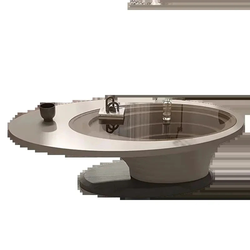 Glam Oval Coffee Tables – Luxury Modern Minimalist Design