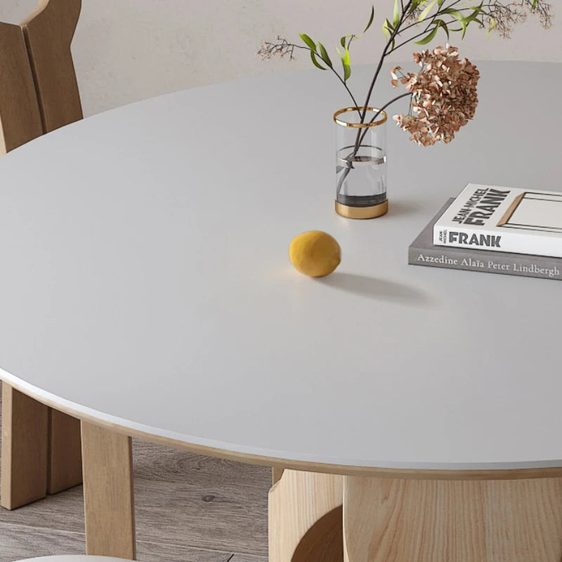 Modern Elegant oval dining Set