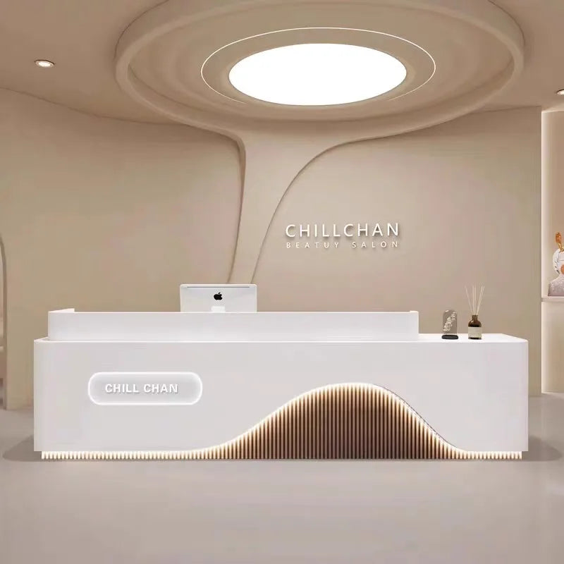 Modern Reception Counter and Bar Furnishings