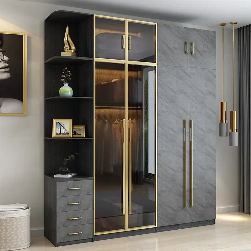 Plastic Wardrobe – Folding, Portable Storage Cabinet for Clothes, Shoes, and Dresser