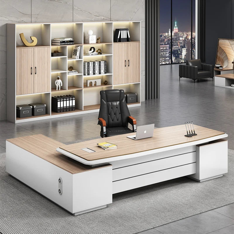 Modern Professional L-Shaped Desk