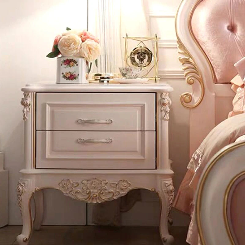 French Style Double Bed Elegant Pretty Pink Princess Bed Luxury Villa Cama Matrimonial Queen Bedroom Furniture Set