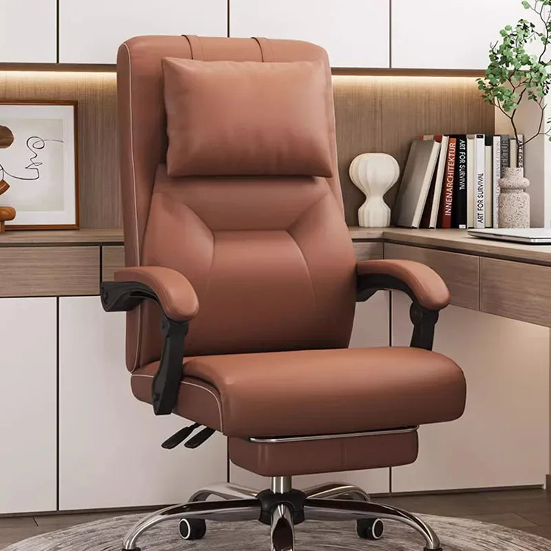 Comfy Office Chair with Wheels