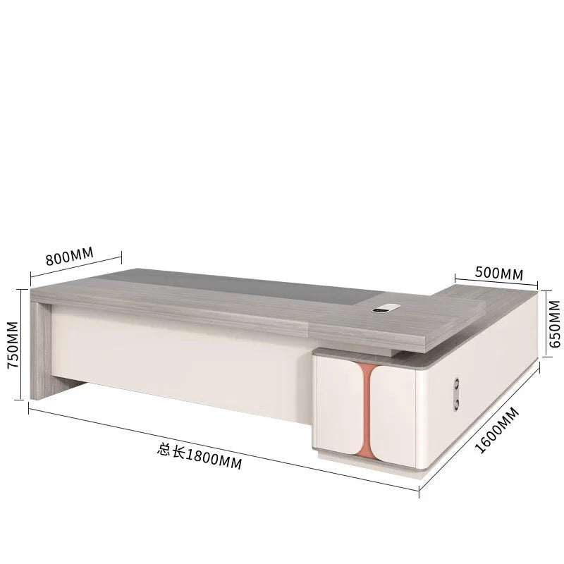 Multifunctional Computer Desk, Adjustable Height Writing Table, Bedside and Executive Desk,