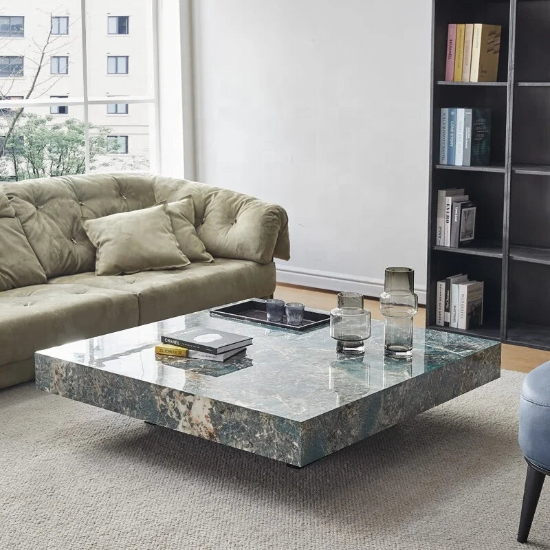 Luxury Italian Modern Square Coffee Table