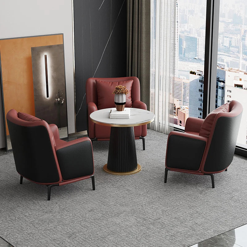 Ergonomic White Nordic Style Chairs