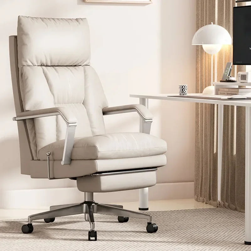 Anime gamer chair with wheels, ergonomic design, backrest, and special features for office