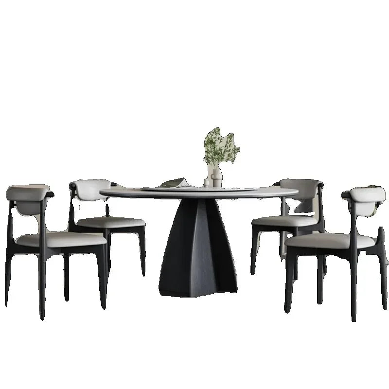 Removable Dining & Conference Table Set with 4 Chairs