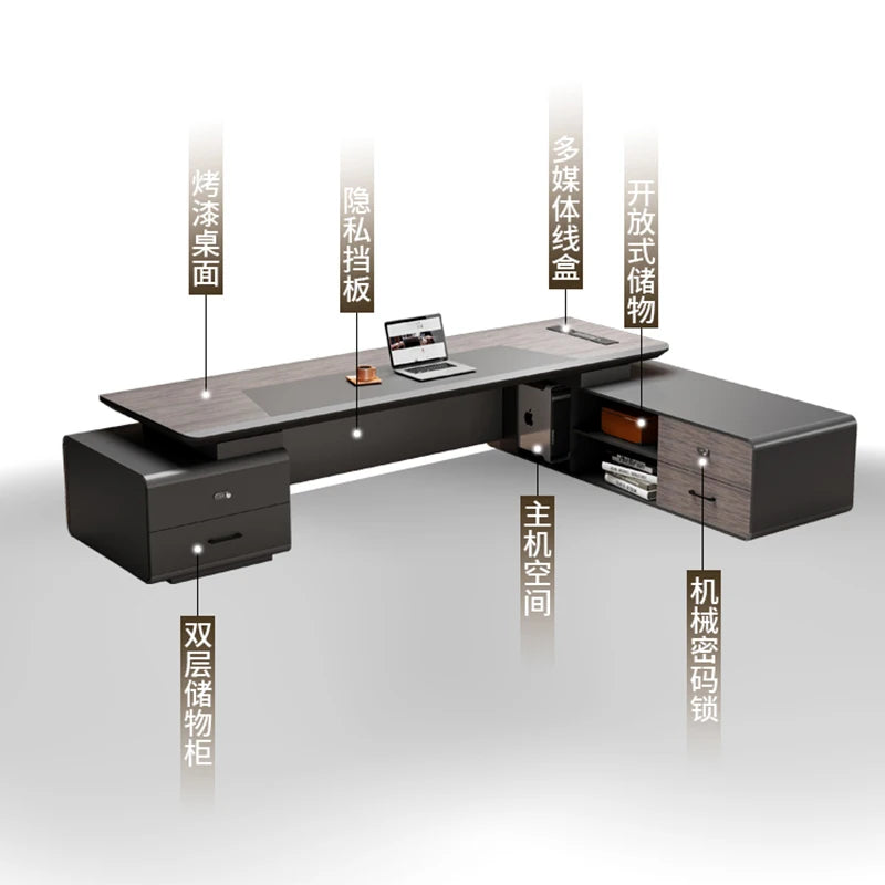 Adjustable and foldable Modern Desk