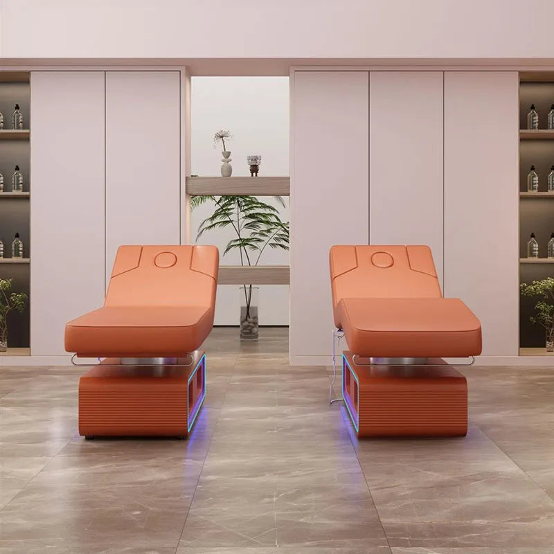 Aesthetic Portable Electric Massage Bed – Professional Stretcher, Luxury Marquise Table, Lash & Medical Treatment