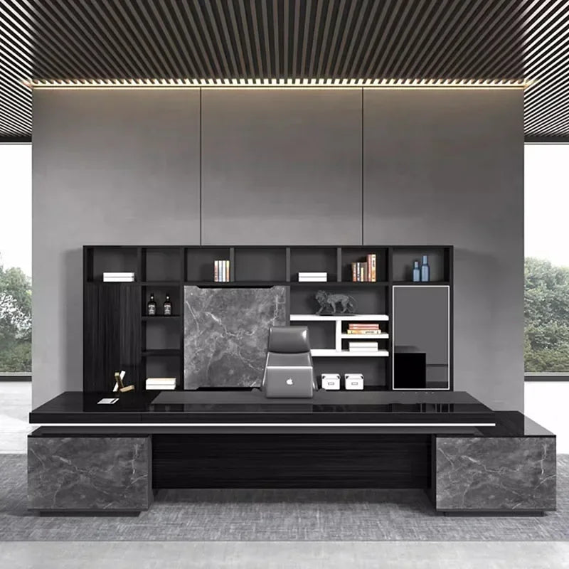 Modern L-Shaped  Office Desk