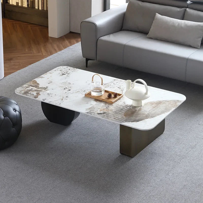 Luxury Italian tea table with a simple design