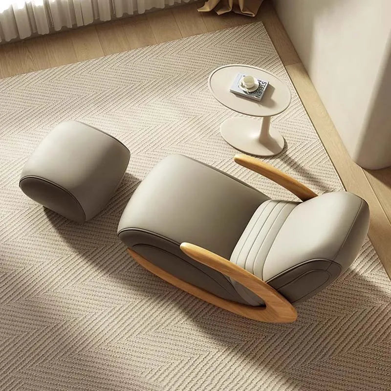 Ergonomic Balcony Chair – Luxury Rocking Lounge Chair