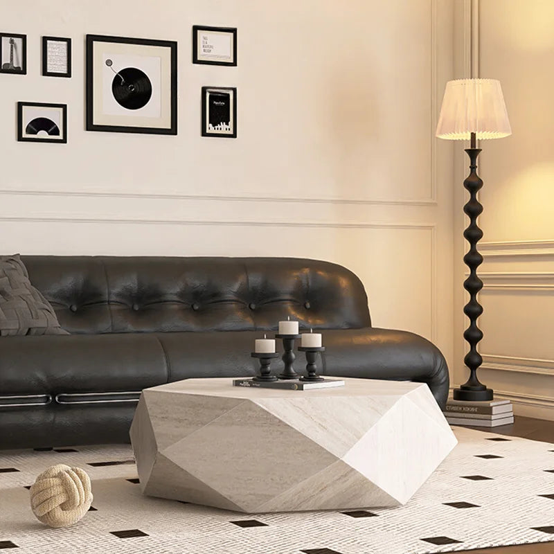 Designers Modern Coffee Table – Nordic Luxury Marble Side Table