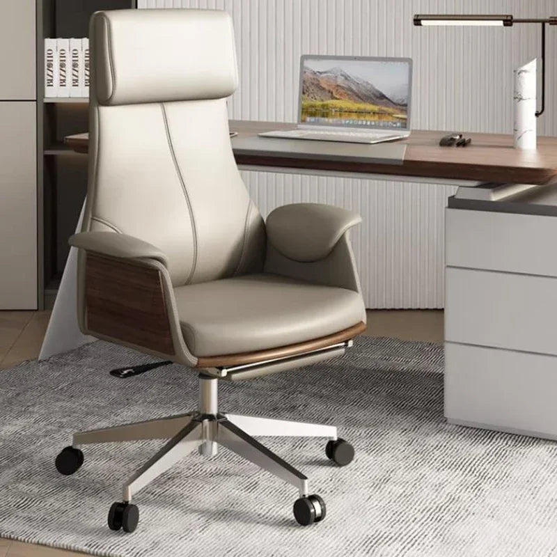 Luxury Leather Office Chairs: Mobile Gaming, Conference, and Desk Options.