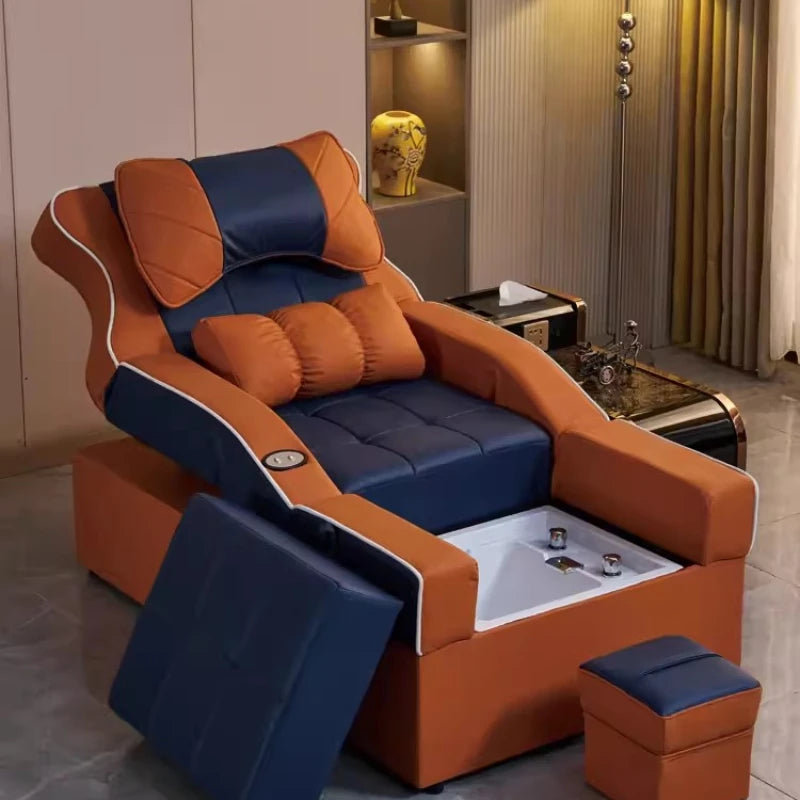 Aesthetic Chaise Manicure Chair – Luxury Spa Pedicure, Nail Salon Chair, Professional Hairstyling, Economic Beauty Furniture