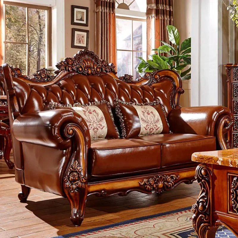 Designer Modern Living Room Sofas—Luxury Leather Recliners and Lazy Sofas