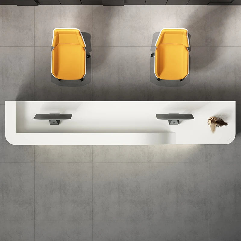 Service Counter Table Professional Office Furniture Luxury Front Desk Reception Clothes Executive Recepcja Entrance Tables Syh