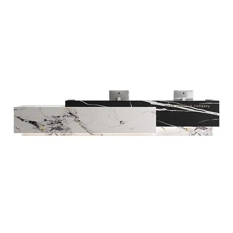 Minimalist Reception Counter Table—Modern Luxury Furniture