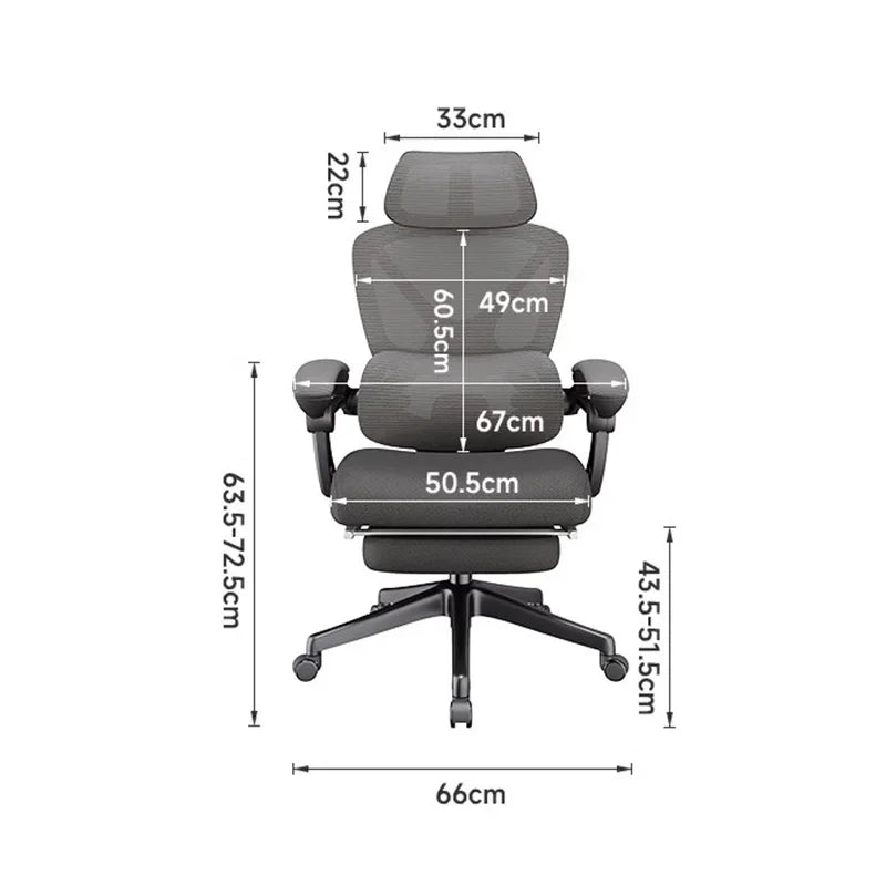 Lightweight recliner chair for office or gaming.