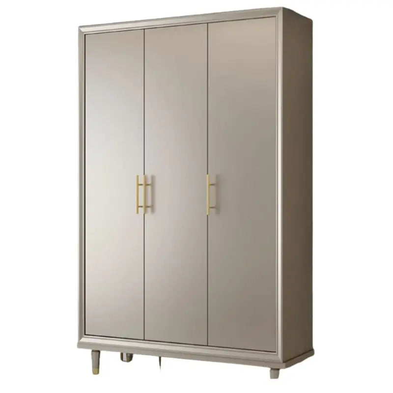 Nordic Design Closet Wardrobe Creative Indoor Wood Minimalist White Wardrobe Closet European Armario Exterior Furniture Bedroom
