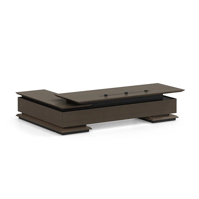 Executive desk with drawers