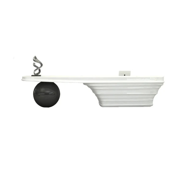 Professional Checkout Counter with Showcase—Luxury Reception Desk