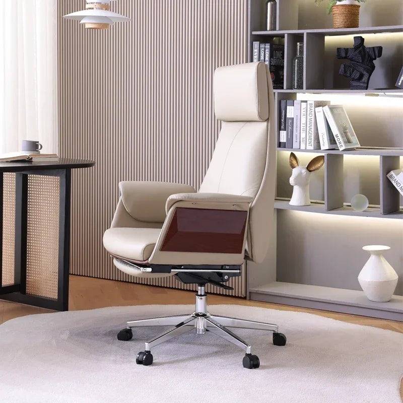 Luxury Leather Office Chairs: Mobile Gaming, Conference, and Desk Options.
