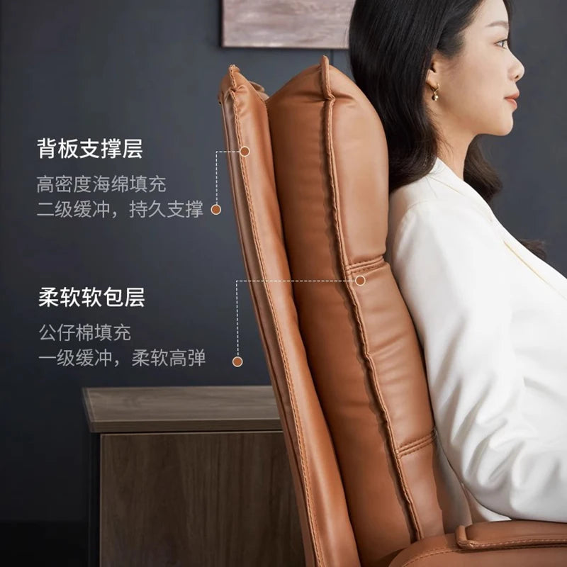 Genuine Leather Relax Chair Luxury Sofa Gaming Pc Gamer Game Chair Special Armchair Living Room Cadeira Escritoiro Furniture AA