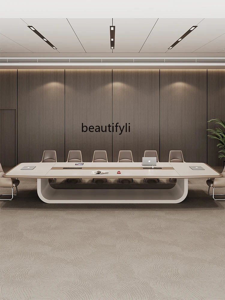 Modern creative paint conference table, available in large and medium sizes