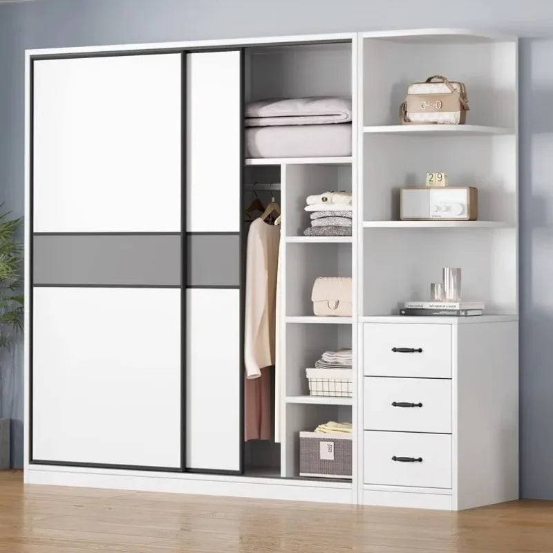 Storage Wardrobe – Shelves, Clothes Organizer, Drawer Cabinets, and Perfume Cupboard