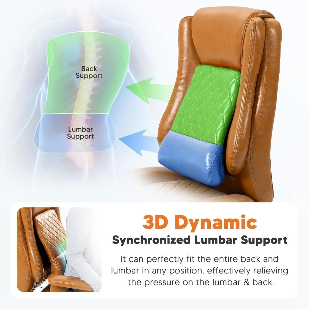 Ergonomic Home Office Chair – Comfortable Executive Design with Adjustable Armrests,