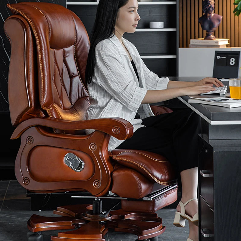 Pedicure Massage Chair Leather Office Designer Wheel Comfy Lounge Chair Ergonomic Meditation Cadeiras De Escritorio Armchair